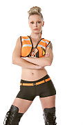 Liliane Tiger Demolition girl istripper model