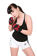 Ally Style Right hook istripper model