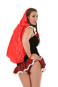 Conny Little Red Riding Hood istripper model