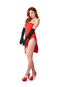 The Red Fox Foxy Rabbit istripper model