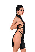 Asia Vargas Cheongsam Cutie istripper model